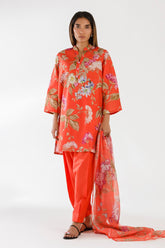 Stitched Printed Lawn Suit