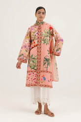 Stitched Printed Lawn Shirt+ Dupatta