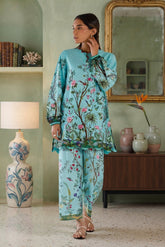 Stitched Printed Lawn Shirt+ Shalwar