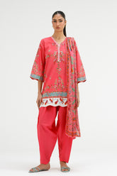 Stitched Printed Lawn Suit