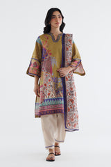 Stitched Printed Lawn Suit