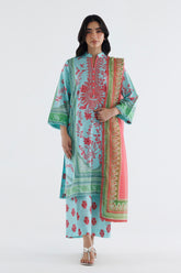 Stitched Printed Lawn Suit