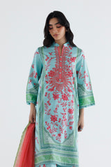 Stitched Printed Lawn Suit