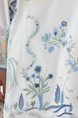 Stitched Embroidered Cambric Suit