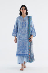 Stitched Embroidered Cambric Suit