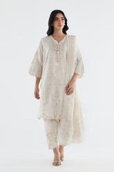 Stitched Embroidered Cambric Suit
