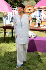 Stitched Embroidered Shirt+ Shalwar