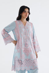 Stitched Embroidered Lawn Shirt+ Shalwar