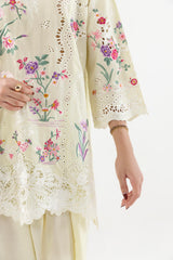 Stitched Embroidered Lawn Shirt+ Shalwar