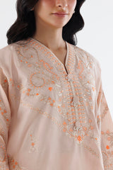 Stitched Embroidered Lawn Shirt+ Shalwar