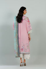 Stitched Printed Crepe Shirt+ Dupatta
