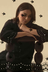 CHARCOAL BLACK-2PC (SHIRT & DUPATTA)