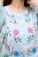 AQUA GLINT-3PC (SHIRT, TROUSER & DUPATTA)