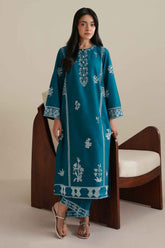 DEEP TEAL-2PC (SHIRT & TROUSER)