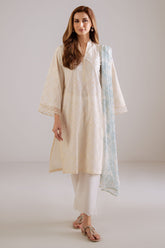 PORCELAIN SKY-2PC (SHIRT & DUPATTA)