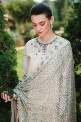 SUBTLE BEIGE-3PC (SHIRT, TROUSER & DUPATTA)