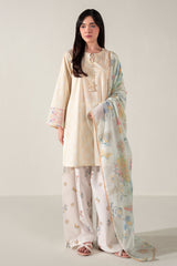 LEMON DROP-3PC (SHIRT, SHALWAR & DUPATTA)