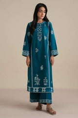 DEEP TEAL-2PC (SHIRT & TROUSER)