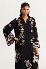 Viscose Raw Silk Embroidered Co-Ord Set