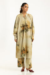 Viscose Slub Printed Co-Ord Set