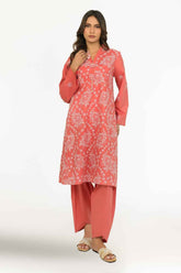 Cambric Embroidered Co-Ord Set
