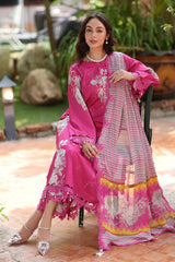 3-PC Stitched Embroidered Lawn Collection RM6-01P