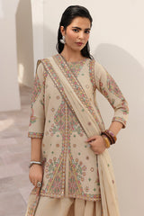 3-PC Stitched Embroidered Lawn Collection CNP-6-216
