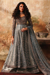 3-PC Embroidered Net STM-5-014 - BLUE