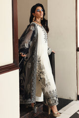 3-PC Embroidered Cotton CMA-5-236