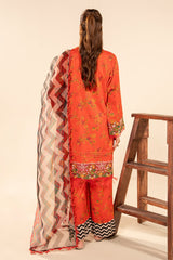 3-PC Embroidered cotton Suit CPM-5-090Z