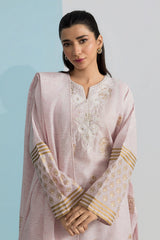 Embroidered Kurta Dupatta - 2506