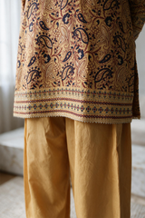 Embroidered Kurta Dupatta Trouser - 2515