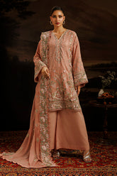 Embroidered Kurta Dupatta Trouser - 0761 - Asian Style House