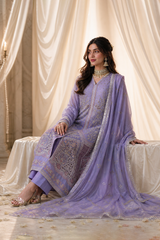 Embroidered Kurta Dupatta Trouser - 0767