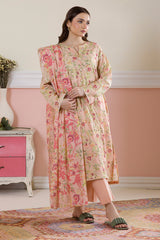 Embroidered Kurta Dupatta Trouser - 1992
