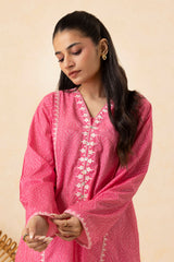 Embroidered Kurta - 2073