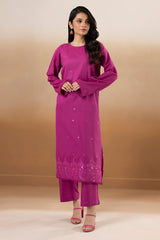 Embroidered Kurta Trouser - 2015