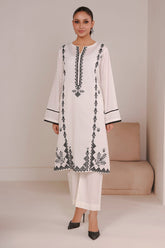 Embroidered Kurta Trouser - 2183 - Asian Style House