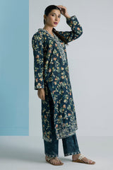 Embroidered Kurta Trouser - 2596