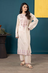 Embroidered Kurta Trouser - 2638 - Asian Style House