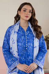 Embroidered Kurta Dupatta Trouser - 1714