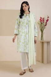Embroidered Kurta Dupatta Trouser - 1990 - Asian Style House