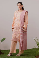 Embroidered Kurta Dupatta Trouser - 1991