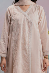 Embroidered Kurta Dupatta Trouser - 2611