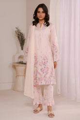 Embroidered Kurta Dupatta Trouser - 2643 - Asian Style House