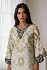 Embroidered Kurta - 2284