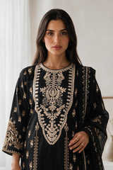 Embroidered Kurta Dupatta - 2121