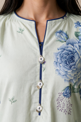 Embroidered Kurta Trouser - 2867
