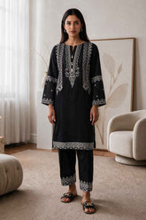 Embroidered Kurta Trouser - 3228