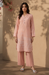 Embroidered Kurta Trouser - 3702 - Asian Style House